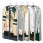 5 Pack 40" Garment Bags for Hanging Clothes Storage, Clear Suit Garment Bags with 4" Gussets for Closet Storage Travel, Plastic Protector for Coat, Jacket, Sweater, Shirts - size: 40" 5Pack