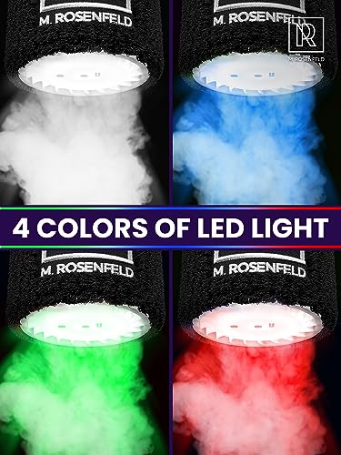 M. ROSENFELD Purple Mini Hookah Pump Hookah Starter with Rechargeable Battery - Electric Hookah Starter Vacuum Kit with Led Light - Mini Portable Charcoal Starter