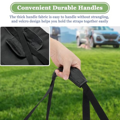 Hammock Storage Bag, Waterproof Heavy Duty Hammock Cover Portable Hammocks Stand Carrying Bag - 62"L x 10"W x 10"H