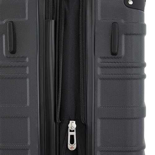 Travelers Club Phoenix Luggage, Blackened Pearl, 22-Inch Carry-On - color: Blackened Pearl, size: 22" Carry-On
