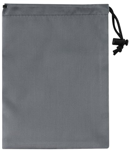 PALTERWEAR Drawstring Bag with Toggle - Nylon Cinch and Ditty Pouch Six-Pack (Gray, 5 x 7 Inch, Set of 6) - color: Gray, size: 5 x 7 Inch