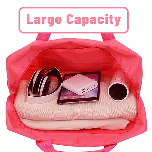 Travel Duffel Bag 24 PCS Foldable Travel Bag Carry on Luggage Bag Waterproof Tote Sports Gym Bag Lightweight Large Weekender Overnight Bag for Women and Men (24 PCS) - color: 24 PCS