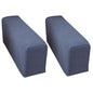 Yoovat Sofa Arm Covers Recliner Couch Armrest Covers Chair Arm Covers Protectors (Texture-Gray Blue,Large (Set of 2)) - color: Texture-gray Blue, size: Large (Set of 2)
