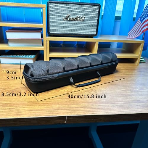 6 Slots Watch Case, Men's Hard Watch travel Storage Organizer box with soft foam insert, fit up to 55mm face watch - size: 6 INSERT
