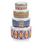 vancasso Serving Bowls with Lids Set of 4, Ceramic Nesting Mixing Bowls for Food Storage, Prep and Stackable, Dishwasher & Microwave Safe Gift Set, 60/36/20/10 OZ, Series SIMI - size: 60/36/20/10 OZ (Set of 4)