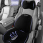 Car Seat Cushion and Lumbar Support Headrest Pillow Mesh Cover Memory Foam Ergonomic Car Cushion Back Neck Support Pillow Sciatica & Back & Tailbone Pain Relief Pillow Black - color: Mesh Cover Seat Cushion ＆ Lumbar Pillow ＆neck Pillow-black