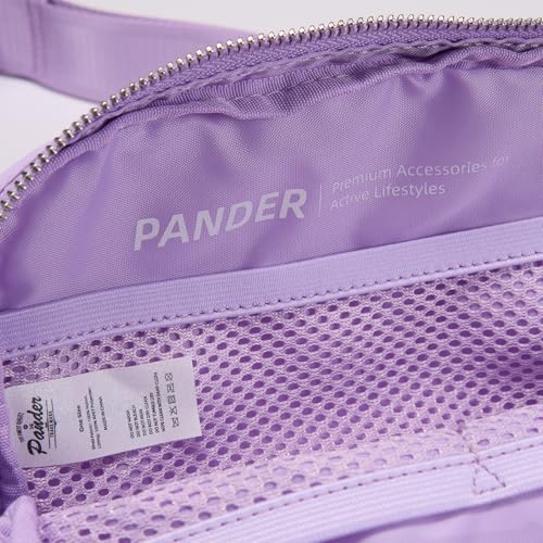 Pander Everywhere Belt Bag for Women, Fashion Waist Packs, Crossbody Bags, Everywhere Belt Bag with Adjustable Strap (Lilac Purple). - color: Lilac Purple