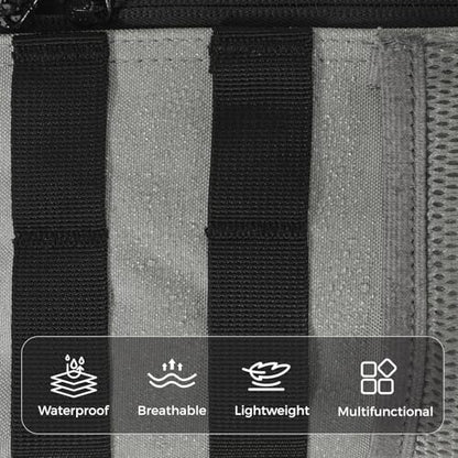 9L Mini Tactical Backpack for Men Women,Small Military Tactical Backpack for Sport,Gym,Hiking,Travel,Camping (Gray) - color: Gray