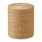 Wimarsbon Natural Seagrass Foot Stool, Hand Weaving Round Ottoman, for Living Room, Outdoor Seat (Natural) - color: 14inch Natural Cattail