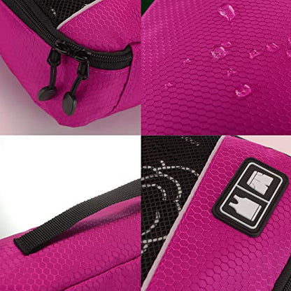 Packing Cubes Luggage Bags Organizer Durable Travel Accessories With Clothing Label - color: 8 set - Rose/Blue