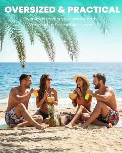 Antfuny Turkish Beach Towels Vacation Essentials Quick Dry Sand Free Oversized Bath Pool Swim Towel Extra Large XL Big Blanket Adult Men Travel Cruise Accessories Must Haves Clearance Yellow - color: Thicker Mustard, size: 72 x 36 inch