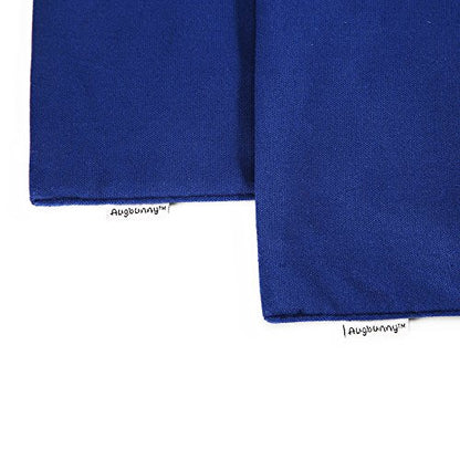 100% Cotton Canvas Travel Laundry Bag, 2-Pack (Large, Navy) - color: Navy, size: Large