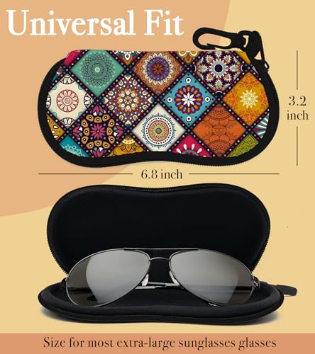 Sunglasses Case Soft Glasses Cases for Women Pouch Eyeglass Bag Eye Glass Kids Girls Sun Glasses Cute Kawaii - color: Color