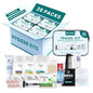 20 Piece Hygiene Kit Bulk, Travel Size Toiletries Set, Care Package Supplies, Mini Deodorant Shampoo Body Wash Toothbrush Toothpaste Razor Kit, TSA Approved, Clear Bag - size: 25 Pack