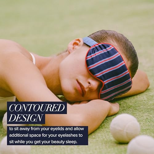 slip Pure Silk Contour Sleep Mask: Protect Your Delicate Lashes with Our Innovative, Lash-Friendly Design. Experience Uninterrupted Beauty Sleep with Slipsilk™ Comfort, 1 Contour Mask, Rest Day - color: Rest Day