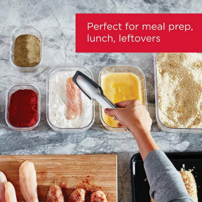 Rubbermaid Brilliance BPA-Free Airtight Food Storage Containers, 24-Piece Set, Easy for Meal Prep, Lunch & Leftovers - size: 24-Piece