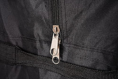 Extra Large Foldable Duffel Bag for Travel – Heavy-Duty Cargo Bag with Zippers & Reinforced Handles, TSA Approved, Water-Resistant, Security strap 36x27x16inch, load up to 120 lb - size: 36 inch