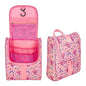 Remobia Hicol Cute Cartoon Hanging Kids Toiletry Bag Children Travel Cosmetic Makeup Organizer Wash Bag Shower bag Over Night Bag Camping Shaving Kit Bag for Boys & Girls(Fairy) - color: Fairy