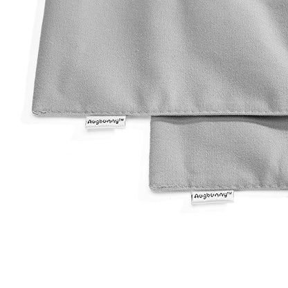 100% Cotton Canvas Travel Laundry Bag, 2-Pack (Small, Light Grey) - color: Light Grey, size: Small