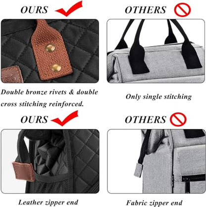 LOKASS Lunch Bag Insulated Lunch Box Wide-Open Lunch Tote Bag with Removable Shoulder Strap for Women/Men Adults Work Picnic Hiking Beach Fishing(Black) - color: Suqare Black-Starps