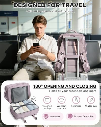 Vacuum Seal Backpack for Travel with Air Pump Compression Vacpack Personal Item Carry on Flight Approved Daypack Laptop Space Saver Bags Storage with Vacuum System Travel Bag Women Men Lotus Pink - color: A20-lotuspink