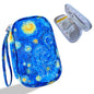 Electronics Organizer Travel Case, Cable Organizer Travel Essentials Tech Pouch,Suitable for Charger, Cable, Phone，Flash Drive,Starry Sky - color: Starry Sky
