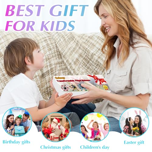 Gokeey Transformable Fidget Spinners for Kids and Adults Stress Relief Sensory Toys for Boys and Girls Fingertip Gyros for Kids Classroom Birthday Party Favors - style: fidget toys 48pc