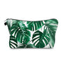 Cute Travel Makeup Bag Cosmetic Bag Small Pouch Gift for Women (Leaves) - color: Leaves