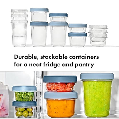 OXO Good Grips Twist & Stack Container – 20 oz – 2 Pack - style: 20 oz