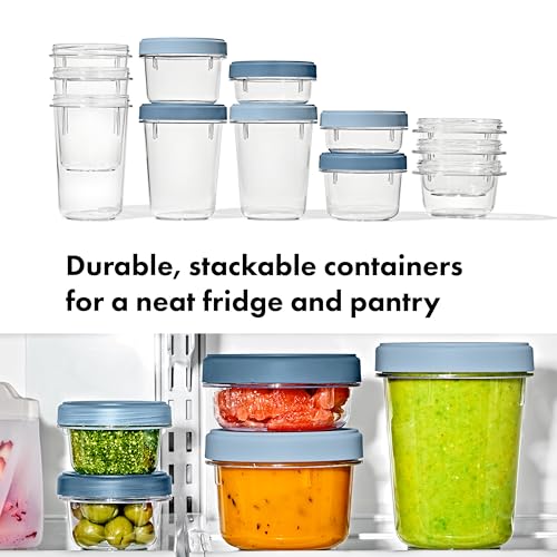 OXO Good Grips Twist & Stack Container – 32 oz – 2 Pack - style: 32 oz