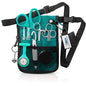 ASA TECHMED Nurse Utility Belt – Complete Medical Belt Utility Kit, Pro Pack Pocket Organizer Pouch Hip Bag for EMT, CNA, NP, PA, Student, Teal - color: Teal
