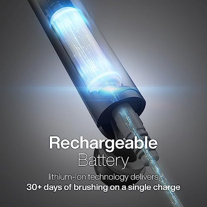 Aquasonic Icon ADA-Accepted Rechargeable Toothbrush | Magnetic Holder & Slim Travel Case | 2 Brushing Modes & Smart Timers | Gentle Micro-Vibrations (Stone) - color: Stone