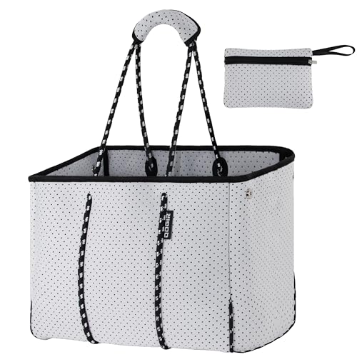 QOGiR Multipurpose Gym Beach Bag, Light Weight, Large, Sports … … - color: White, size: X-Large
