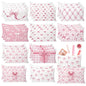30pcs Pink Bow Makeup Bag Coquette Cosmetic Bags for Women Elegant Bow Preppy Pink Pouch Travel Toiletry Bag for Women Girls Mothers Day Gifts - style: Bow