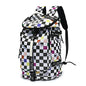 Kalesi Gym Duffle Bag Backpack 4-Way Waterproof with Shoes Compartment for travel Sport Hiking laptop (Checkerboard) - color: Checkerboard