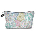 Deanfun Cosmetic Bag for Women, Mandala Flowers Waterproof Makeup Bags Roomy Toiletry Pouch Travel Accessories Gifts (51561) - color: 51561