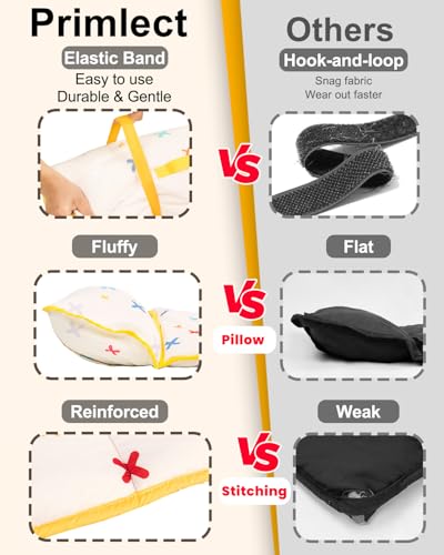 Primlect Thickened Toddler Nap Mat with Removable Pillow and Minky Blanket, Extra Large 55''x35'' Sleeping Bag, Washable, Roll up, Perfect for Daycare, Preschool, Kindergarten, Boys and Girls Beige - color: Beige