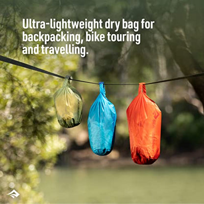 Sea to Summit Ultra-Sil Dry Bag, Ultralight Waterproof Dry Storage - color: Atoll Blue, style: 35 Liter