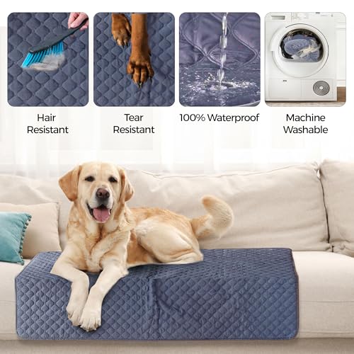 Outdoor Dog Blanket, Dog Blanket for Car, Waterproof Pet Blanket, Dog Bed Blankets, Car Dog Seat Cover, Furniture Protectors, Waterproof Picnic Blanket, Incontinent Bed Protector, 7 Layered