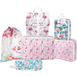 6 Pcs Compression Packing Cubes Waterproof Suitcase Travel Bag Luggage Backpack Organizer Travel Cubes for Packing-Flamingo - color: Flamingo