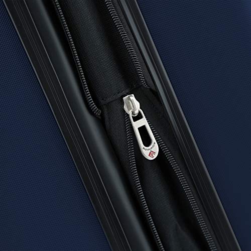 Travelers Club Chicago Hardside Expandable Spinner Luggage, Navy Blue, 3 Piece Set - color: Navy Blue, size: 3 Piece Set