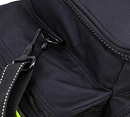 Lightning X Products Lightning X Mid-Sized First Responder EMT Bag | LXMB25 Fully Stocked Aid Kit w/ 200+ BLS Supplies - Black - color: Black