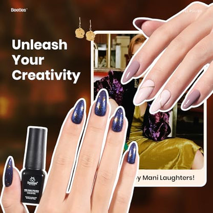 beetles Gel Polish Set - Gel Nail Polish Kit Gilded Veil 25 Colors Black White Burgundy Blue Nude Grey Green Glitters UV Led Nail Polish with Top Base Coat Soak off Nail Art Gift for Women - color: 0- Gilded Veil collection