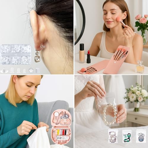 Emergency Kit for Women – Mini Emergency Kit with 50+ Bridal Suit Essentials, Purse Essentials Kit, Wedding Day Survival Kit, Emergency Bride Kit, Women’s Emergency Kit, Wedding Survival Kit - style: White