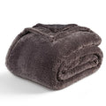 Berkshire Blanket Classic Extra-Fluffy™ Plush Blanket,Twin Size Bed Blanket,Soft Fuzzy Fluffy Long Hair Blanket for Couch Sofa Bed,Shadow Grey,60x92 Inches, E0554-TX-05U - color: Shadow Grey, size: Twin/Twin XL