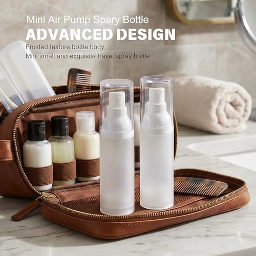 360° Angle Work - Small Spray Bottle | 1oz/30ml - Mini Spray Bottle - TSA Approved Travel Bottles | Portable Refillable Leak Proof | For Perfume Toner Hair spray Facial Moisturizing | 1oz/30ml-Pack 4 - size: 1 fl oz (4 Count)