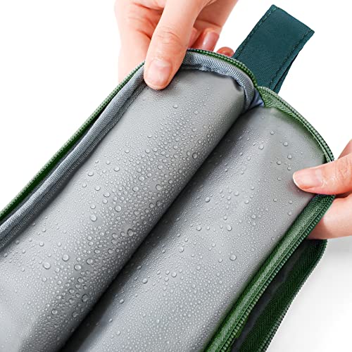 Kids Toiletry Bag for Boys, Travel Toiletry Bag for Little Young Boys Waterproof Hanging Wash Bag Toddler Traveling Toiletries, Dinosaur Camo - color: Dinosaur Camo