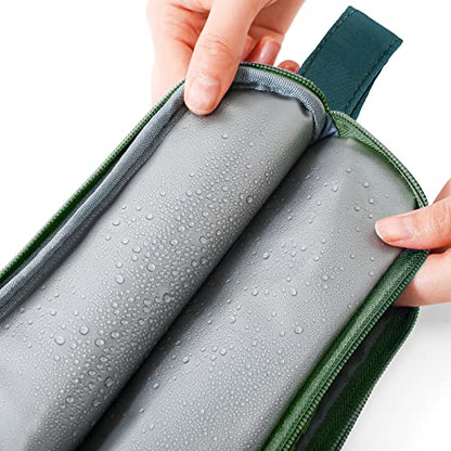 Kids Toiletry Bag for Boys, Travel Toiletry Bag for Little Young Boys Waterproof Hanging Wash Bag Toddler Traveling Toiletries, Dinosaur Camo - color: Dinosaur Camo