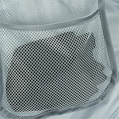 4 Pcs Mesh Popup Laundry Hamper, Opening Laundry Basket,Popup Laundry Basket with Durable Handles,Foldable Pop-up Mesh Hamper Dirty Clothes Basket for Clothes & Laundry-Home Organization - color: Gray2