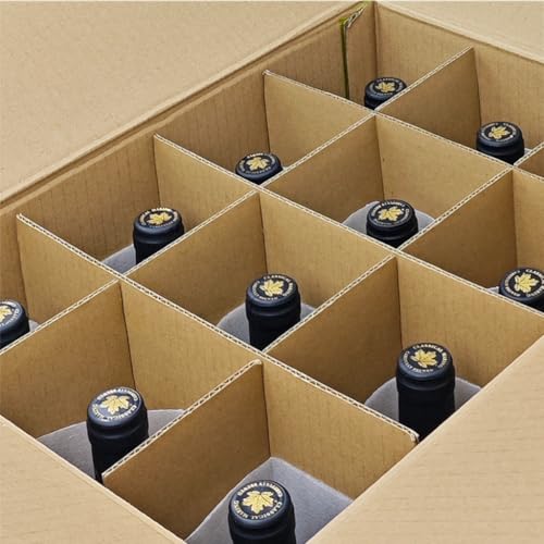 5 Sets Moving Boxes with Divider Kits,16 x 12 x 13 Inch Glassware Dish Packing Box Kitchen Moving Box Corrugate Dividers with 60 Pcs Foam Pouches,2 Pcs tape rolls with dispenser - style: 5 Sets-one layer-16x12x13in